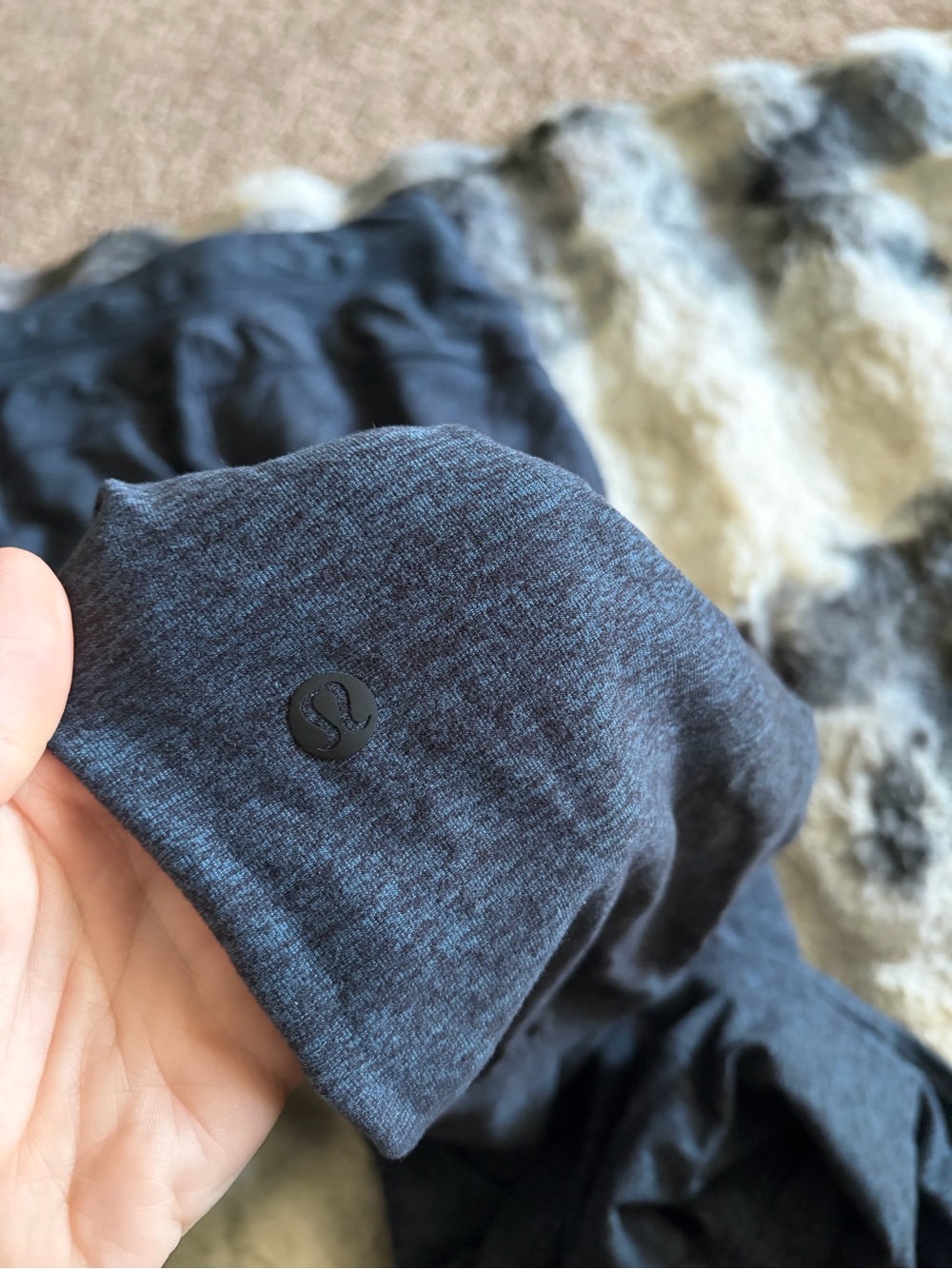 Lululemon Ready to Rulu Jogger Pants Size 2 Heathered Gray Blue - Picture 5 of 5